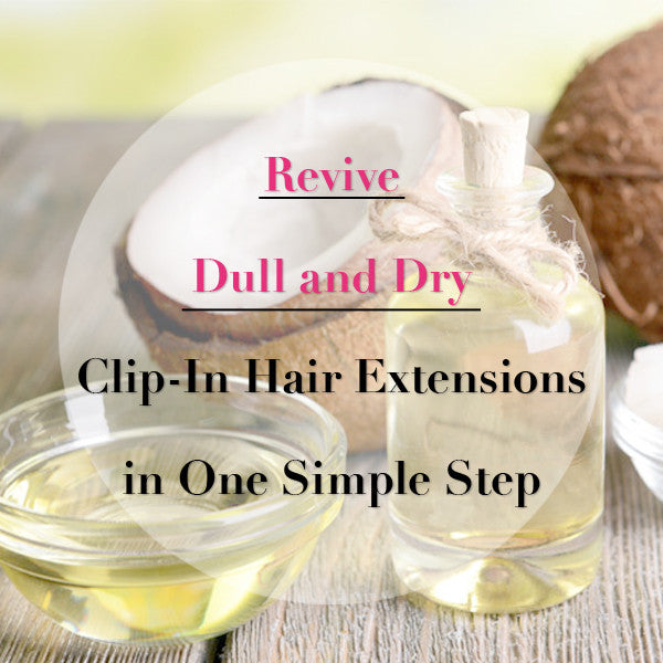 Revive Dull and Dry Clip In Hair Extensions in One Simple Step