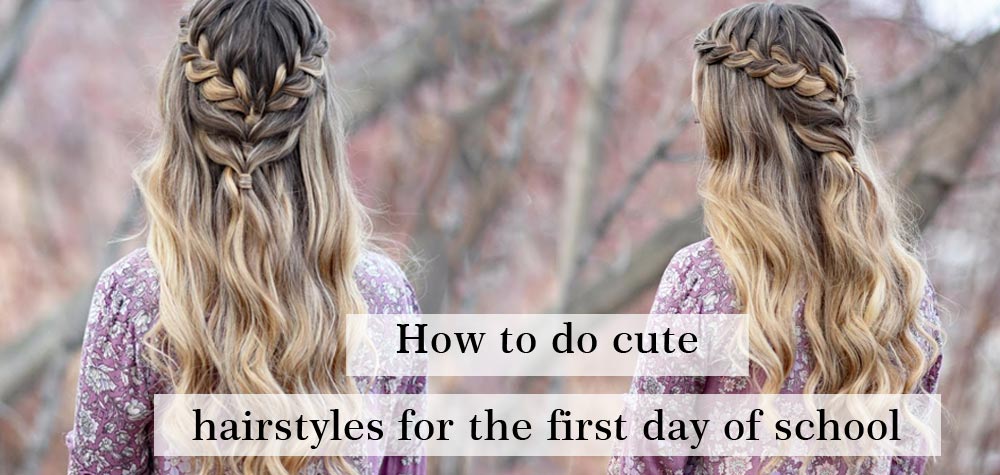 cute hairstyles step by step pictures