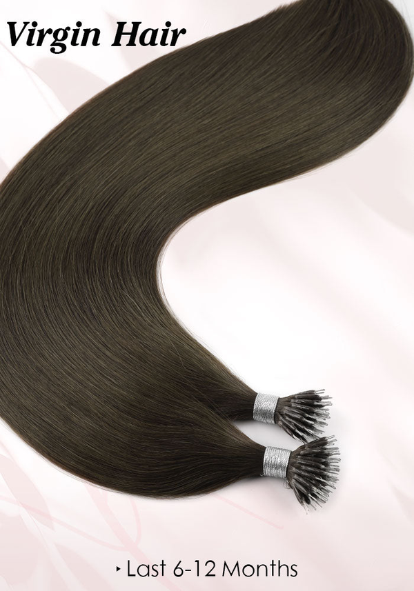 Virgin Nano Ring Hair Extensions