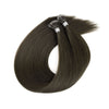 Virgin Nano Ring Hair Extensions 2A# Dark Chocolate Brown