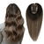 3 x 5" Mono Top Hair Topper Ombre Color 8C/60#