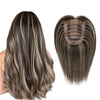 5 x 6" Silk Top Hair Topper Highlights Color P8/16#