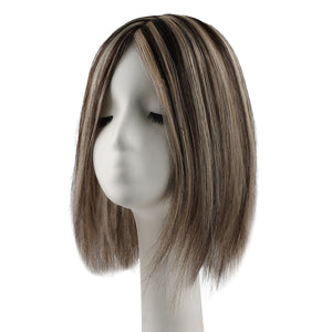 5 x 6" Silk Top Hair Topper Highlights Color P8/16#