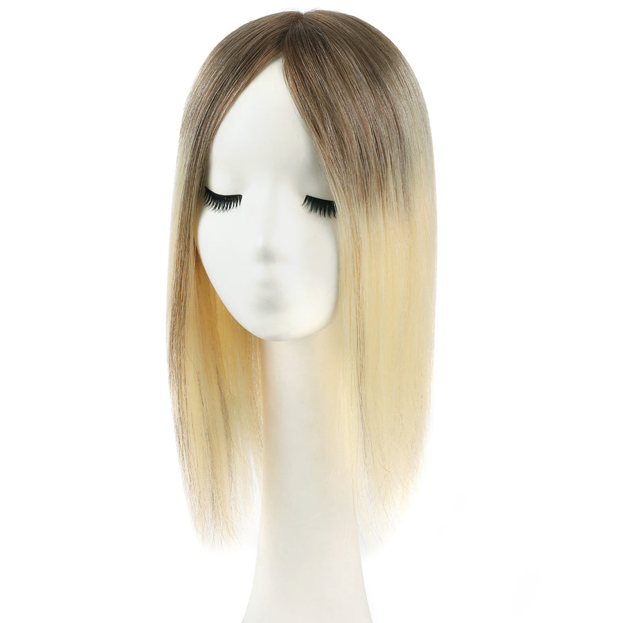 5 x 6" Mono Top Hair Topper Balayage Color B2/60#