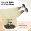 Keratin Bond Extensions Virgin Hair Rooted Color R3/60#