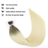 Virgin Nano Ring Hair Extensions Rooted R3/60#