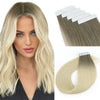 Virgin Tape in Hair Extensions Rooted R3/60#