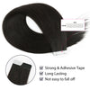 Virgin Tape in Hair Extensions 1B# Off Black