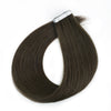 Virgin Tape in Hair Extensions 2A# Dark Chocolate Brown