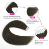 Virgin Tape in Hair Extensions 2A# Dark Chocolate Brown