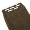 Virgin Tape in Hair Extensions 4# Warm Chestnut Brown