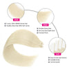 Virgin Tape in Hair Extensions Icy Blonde 1008#