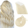 Virgin Tape in Hair Extensions Icy Blonde 1008#