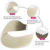 Virgin Tape in Hair Extensions Ombre Color T16A/60A#