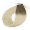 Virgin Tape in Hair Extensions Ombre Color T9/60#