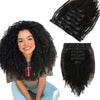 Afro Kinky Curly Clip-In Extensions Virgin Human Hair