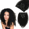 Kinky Curly Clip-In Extensions Virgin Human Hair