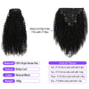 Kinky Curly Clip-In Extensions Virgin Human Hair