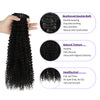 Kinky Curly Clip-In Extensions Virgin Human Hair