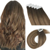 Virgin Tape in Hair Extensions Rooted Highlight R2-P4/27#