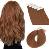 Virgin Tape in Hair Extensions 33# Dark Auburn