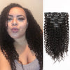 Clip in Hair Extension Jerry Curl 10 Inch